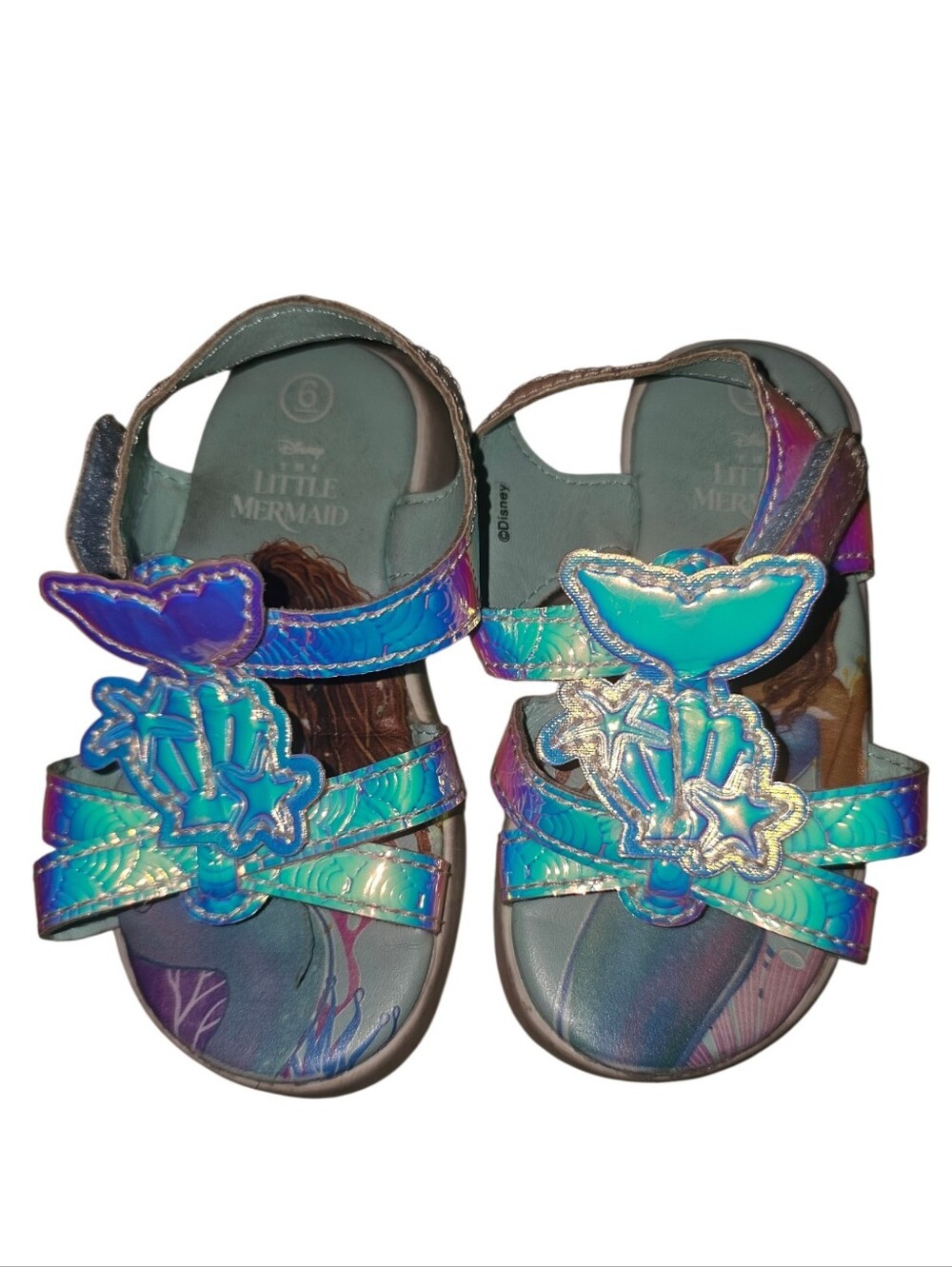 Disney The Little Mermaid Girls' Sandals